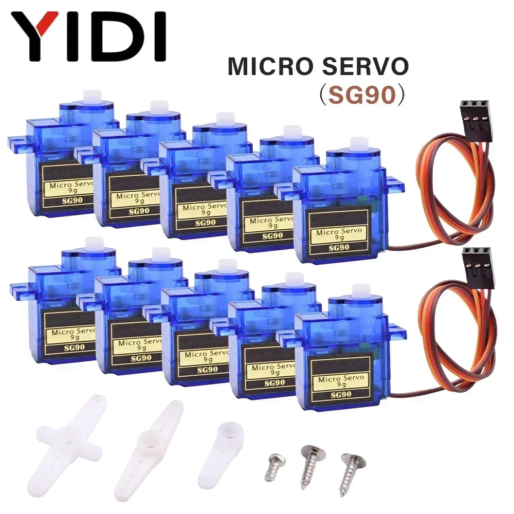 Servo Motor Sg90 - 2/4/5/10/20pcs Arduino Analogico Micro Servo Motore