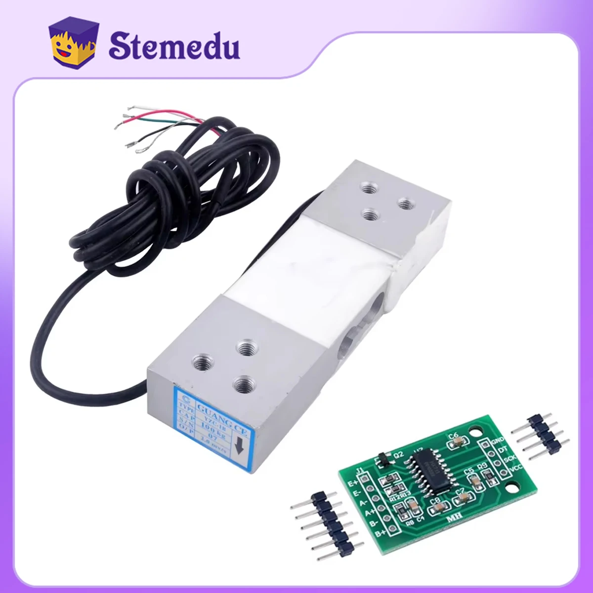 Diy Electronics Load Cell - Sensore di Pressione YZC-1B da 100KG,