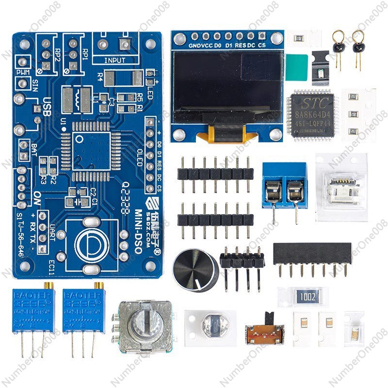 Oscilloscope Dso Mini - Kit Oscilloscopio Mini DSO TJ-56-646, Scheda