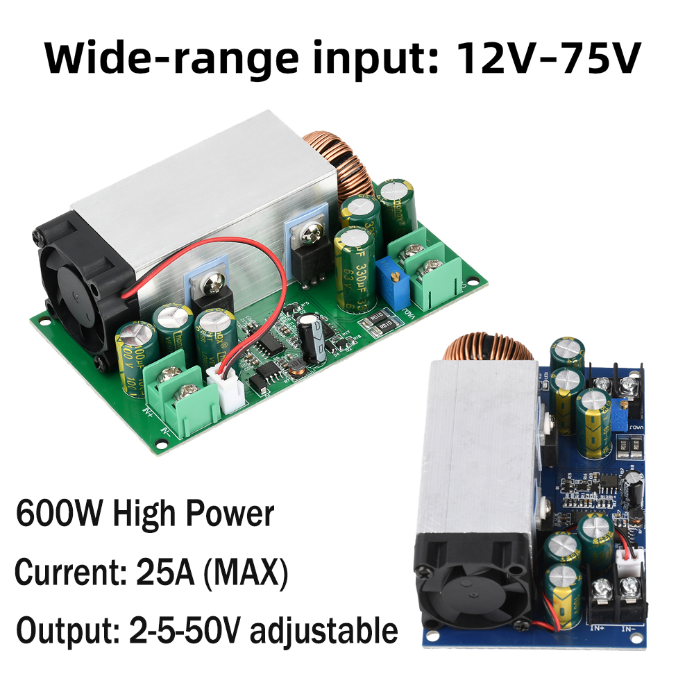 Dc Power Supply Variable - Convertitore Buck DC-DC 600W 25A, Modulo