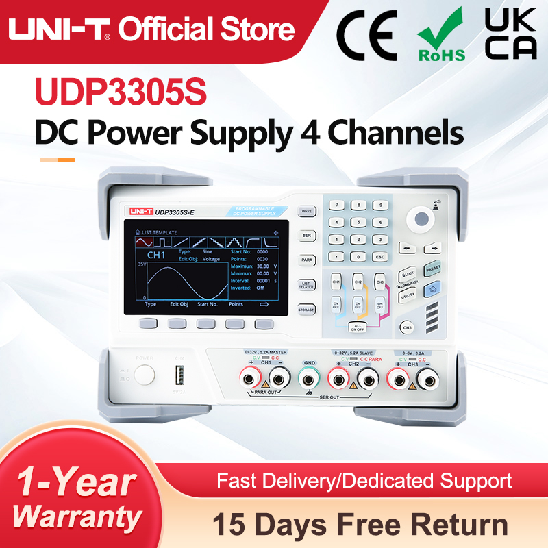 Dc Power Supply Variable - Alimentatore CC programmabile UNI-T UDP3305S Alimentatore