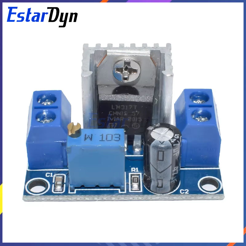 Lm317 Voltage Regulator - Estardyn LM317 Regolatore lineare di tensione