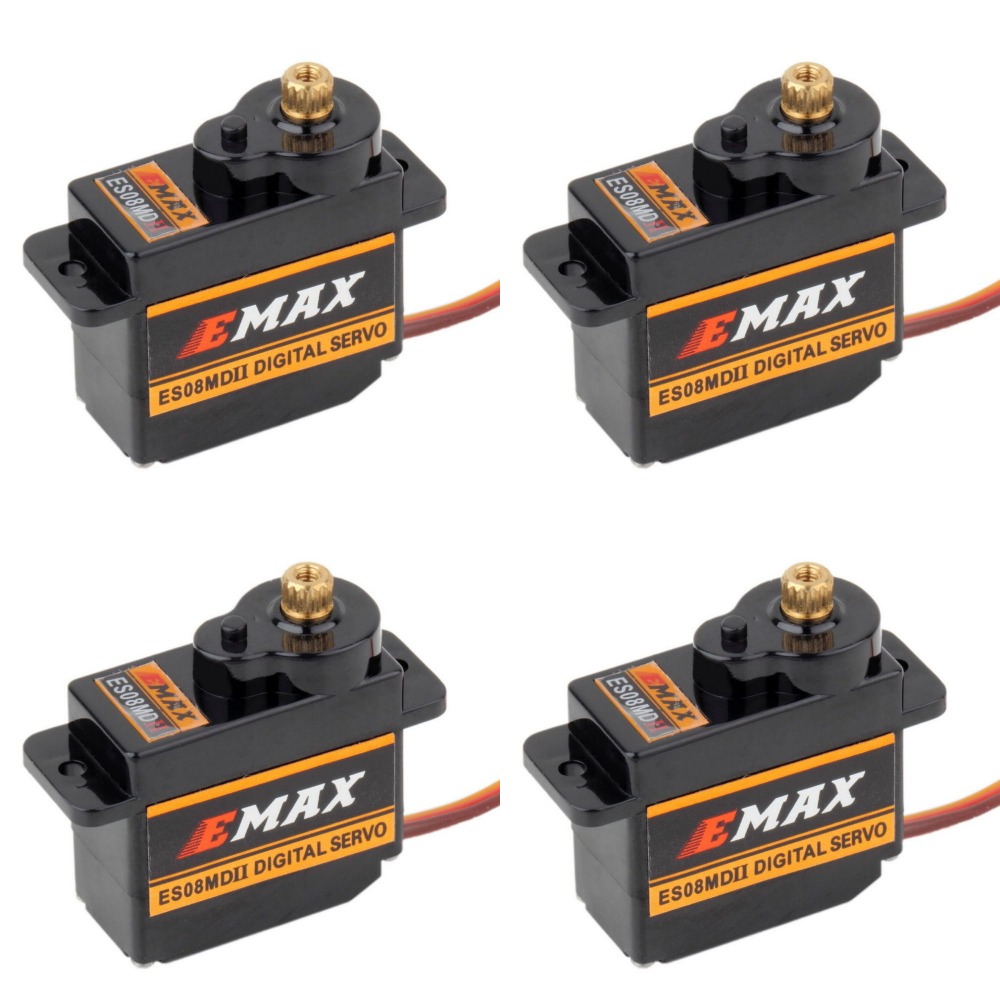 Servo Motor Sg90 - 4 pezzi EMAX ES08MDII ES08MD II
