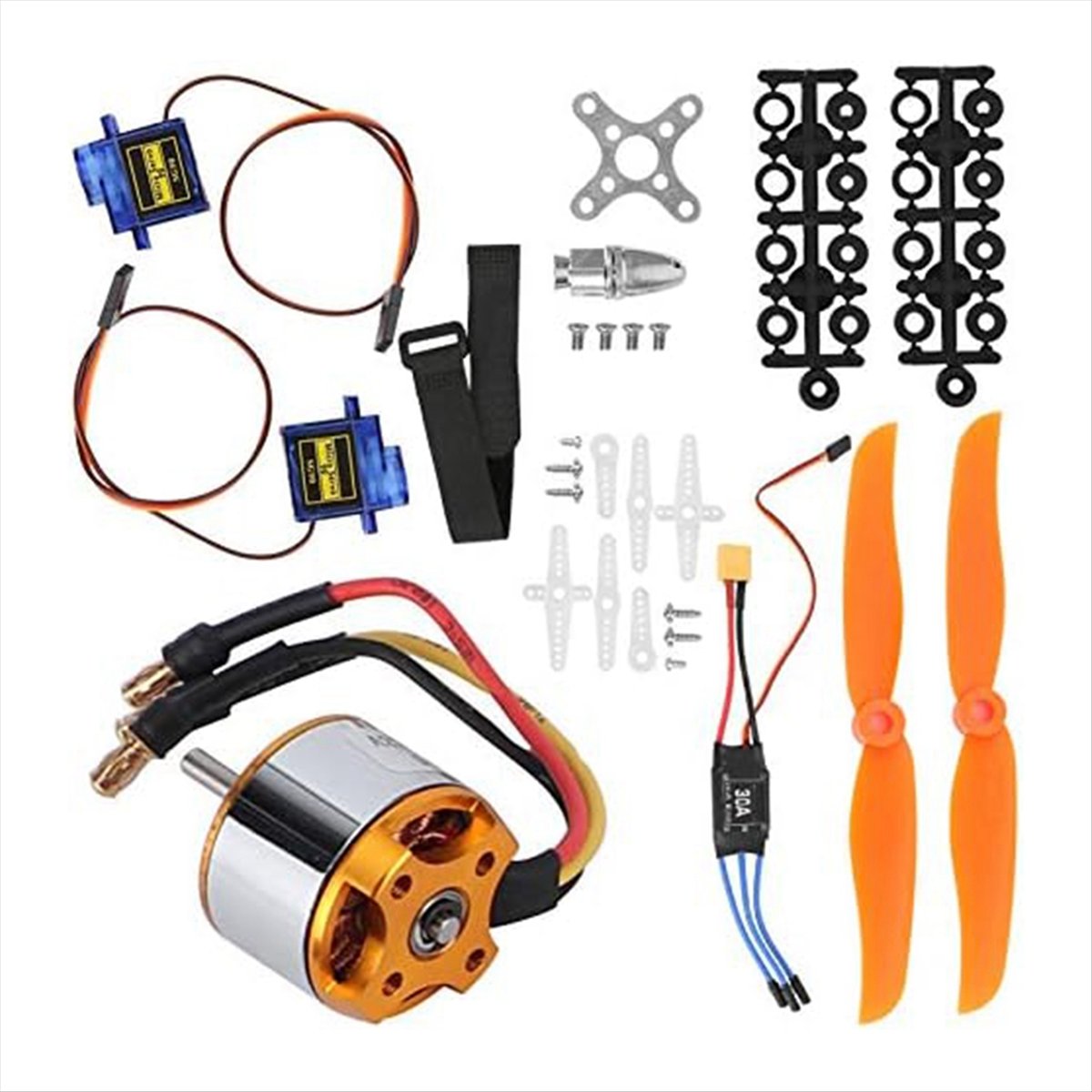 Servo Motor Sg90 - Motore A99X 2212 1400KV + Elica