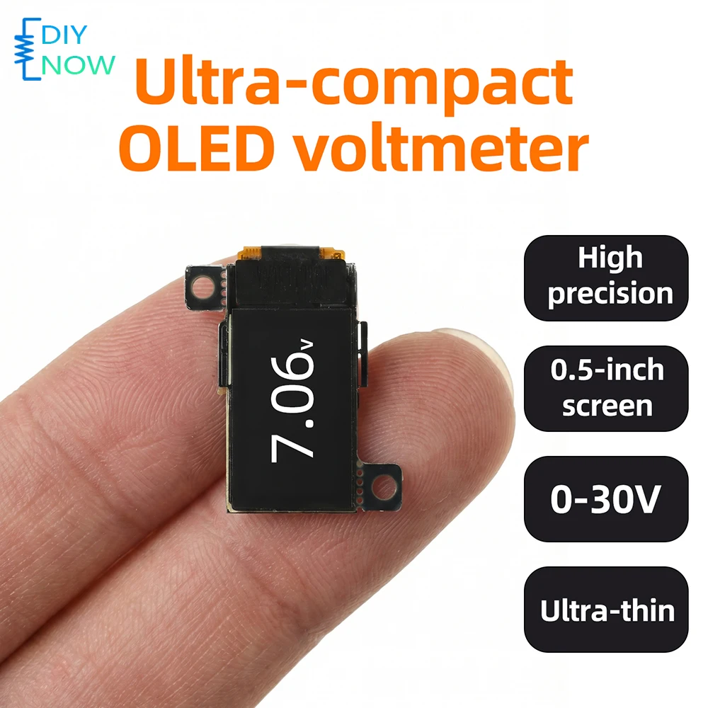 Dc Power Supply Variable - Voltmetro Digitale Ultra-Sottile DC0-30V con Display