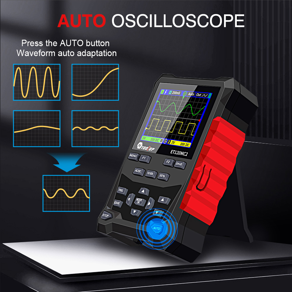 2024 Il più nuovo TOOLTOP ET12 - Oscilloscope Dso Mini recensione e prezzo