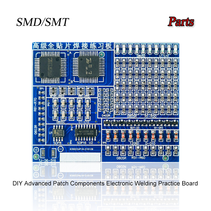 02 Componenti patch Kit scheda - Diy Electronics Workbench recensione e prezzo