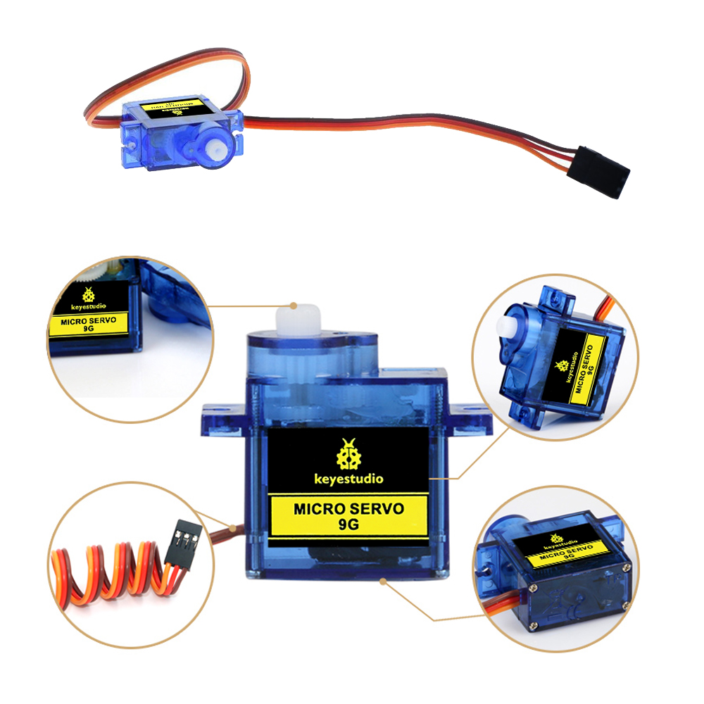 1 pz keyestudio 9G MINI SG90 S - Servo Motor Sg90 recensione e prezzo