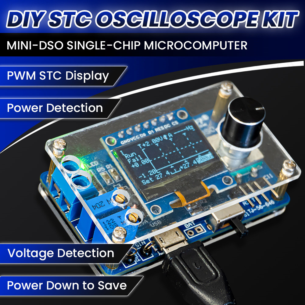 Kit elettronico mini oscillosc - Oscilloscope Dso Mini recensione e prezzo