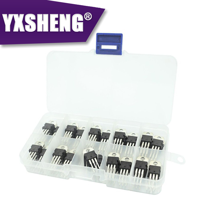 10 tipi * 10 pezzi = 50 pezzi  - Lm317 Voltage Regulator recensione e prezzo