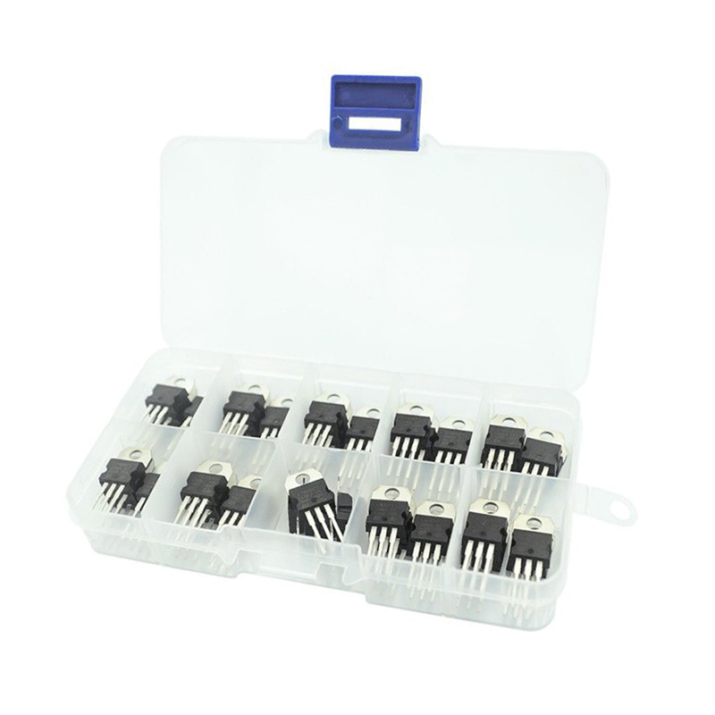 10 tipi * 10 pezzi = 50 pezzi  - Lm317 Voltage Regulator recensione e prezzo