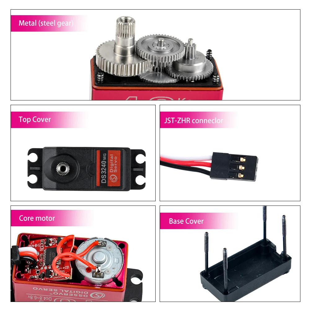 40KG Dsservo DS3240 Grande Cop - Servo Motor Sg90 recensione e prezzo