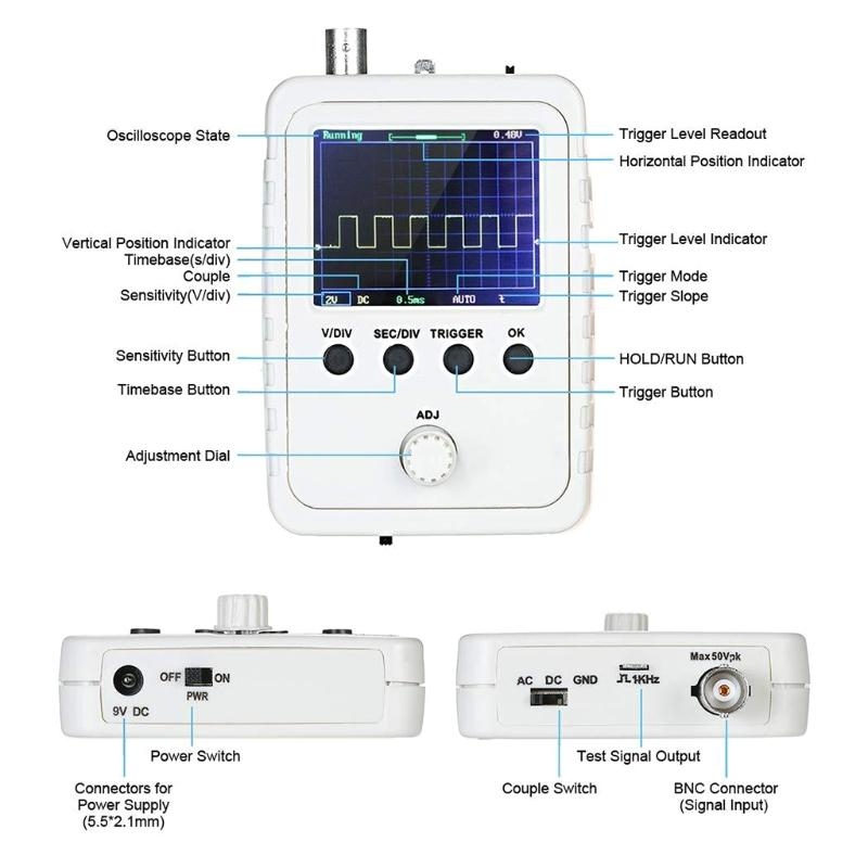analizzatore logico mini oscil - Oscilloscope Dso Mini recensione e prezzo