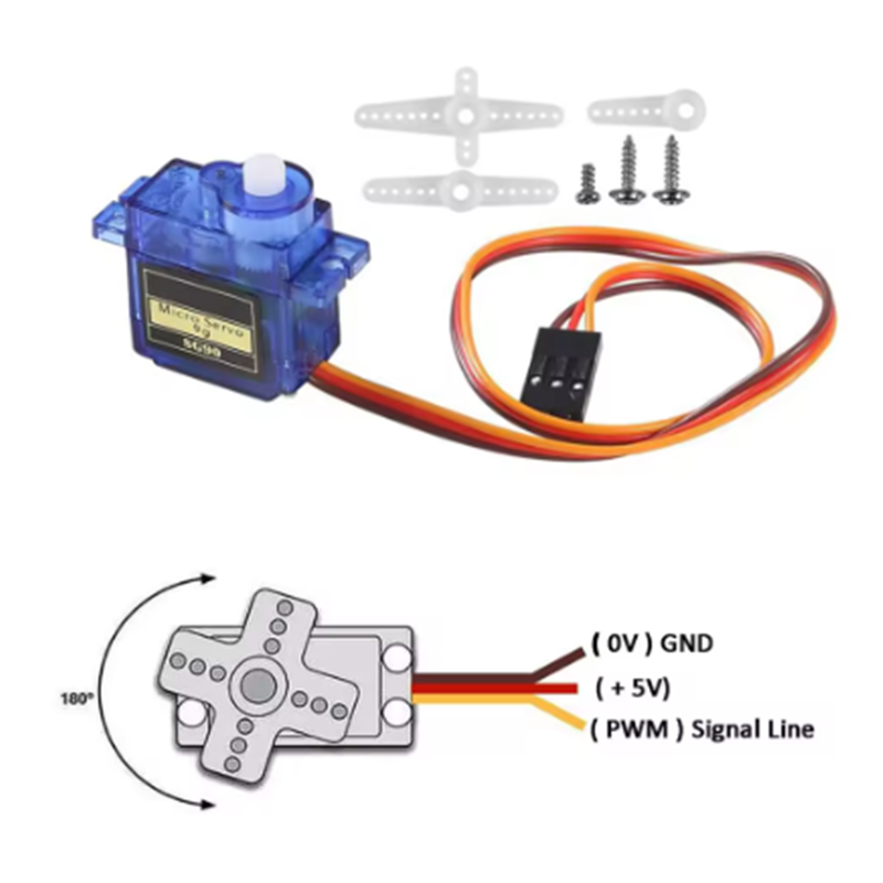 1-10PCS SG90 9G Micro servomot - Servo Motor Sg90 recensione e prezzo