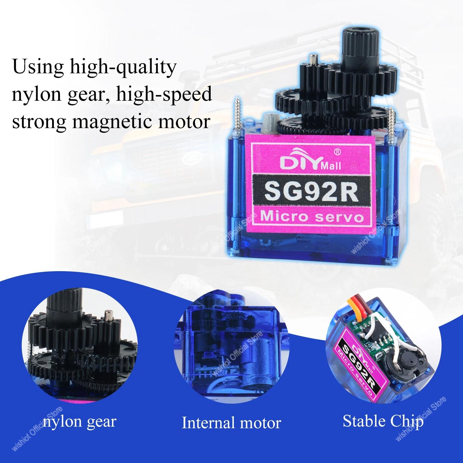Micro servomotore SG92R 4.8-6V - Servo Motor Sg90 recensione e prezzo