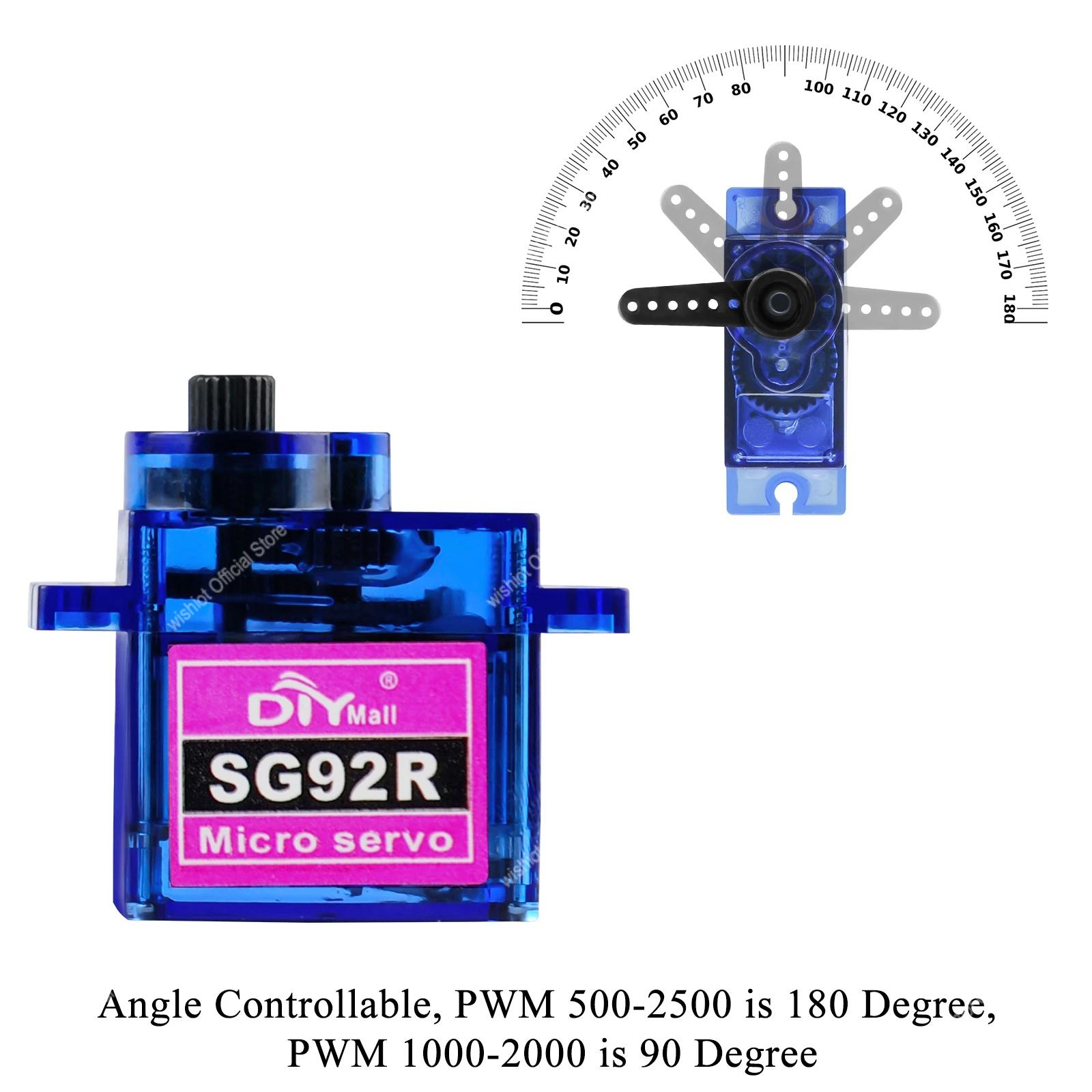 Micro servomotore SG92R 4.8-6V - Servo Motor Sg90 recensione e prezzo