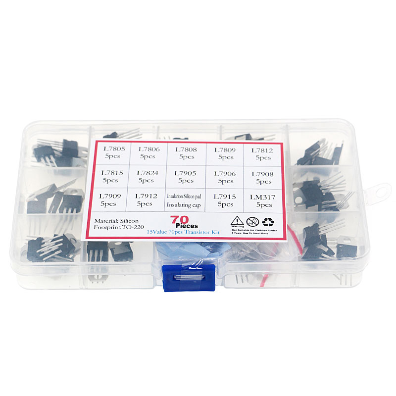 70 pz 14 valori del regolatore - Lm317 Voltage Regulator recensione e prezzo